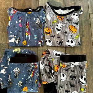 Nightmare Before Christmas Little Sleepies Bundle - Long Sleeve Sets